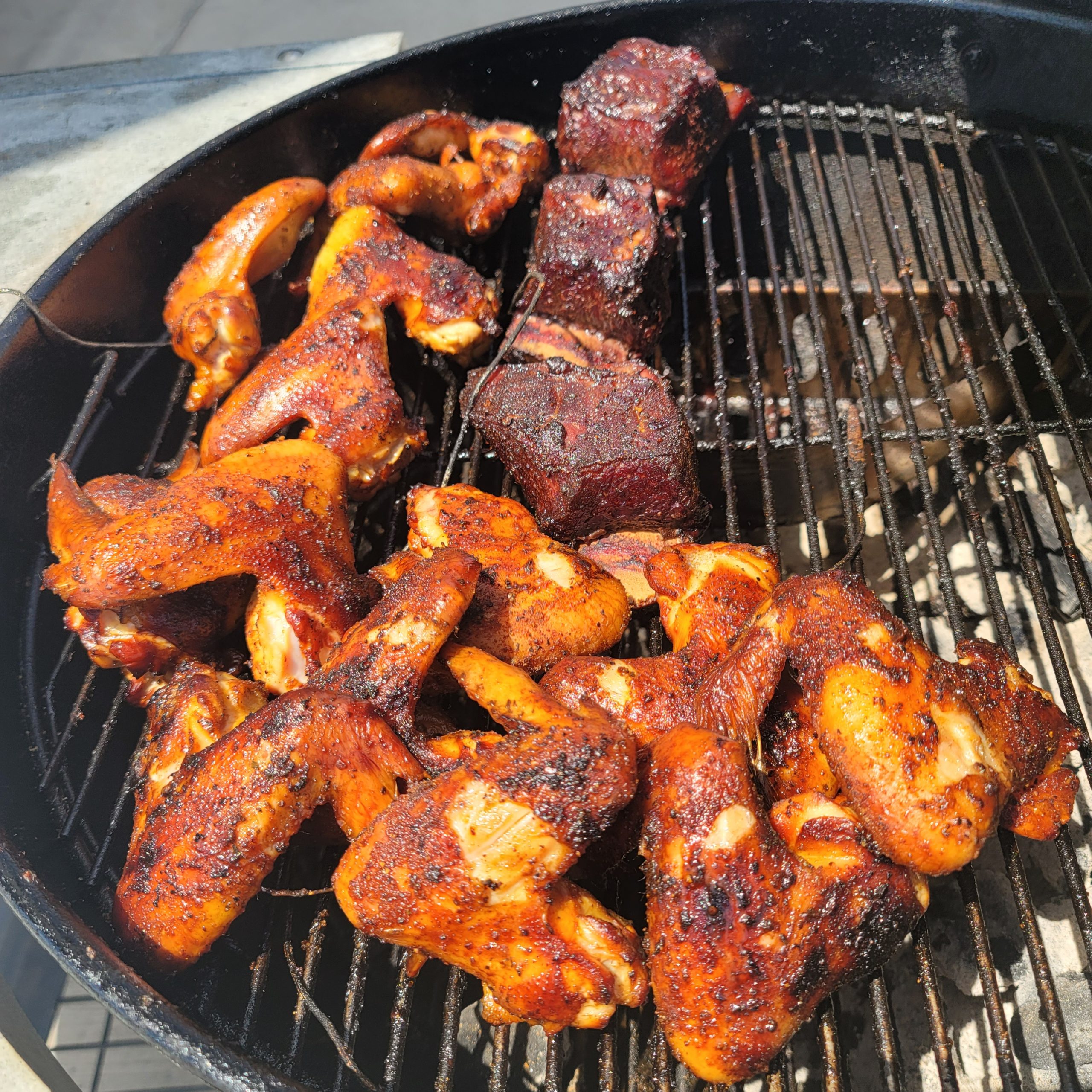 Chicken Wings & Beef Short Ribs