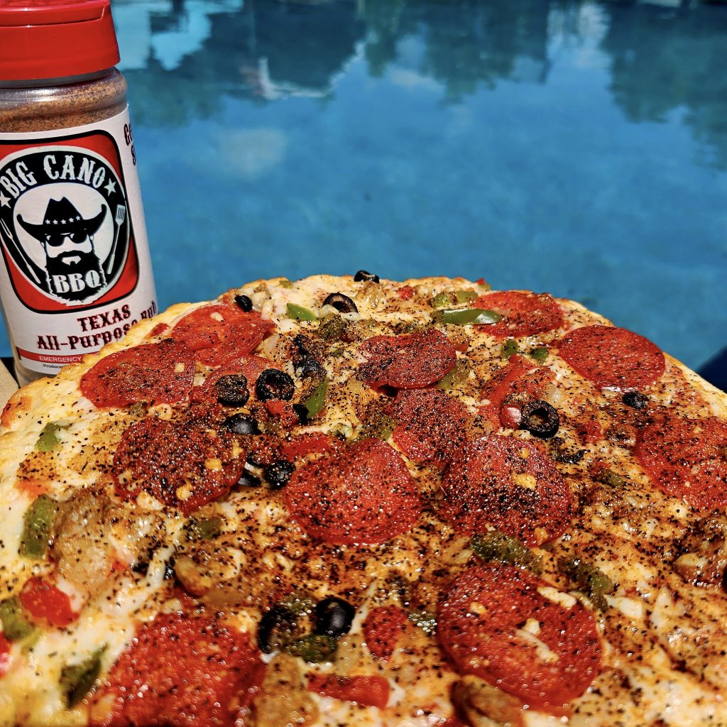 BIg Cano BBQ RUB Pizza